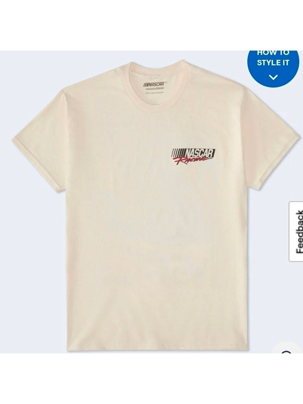 NASCAR Racing Graphic Tee - White - Picture 4 of 8